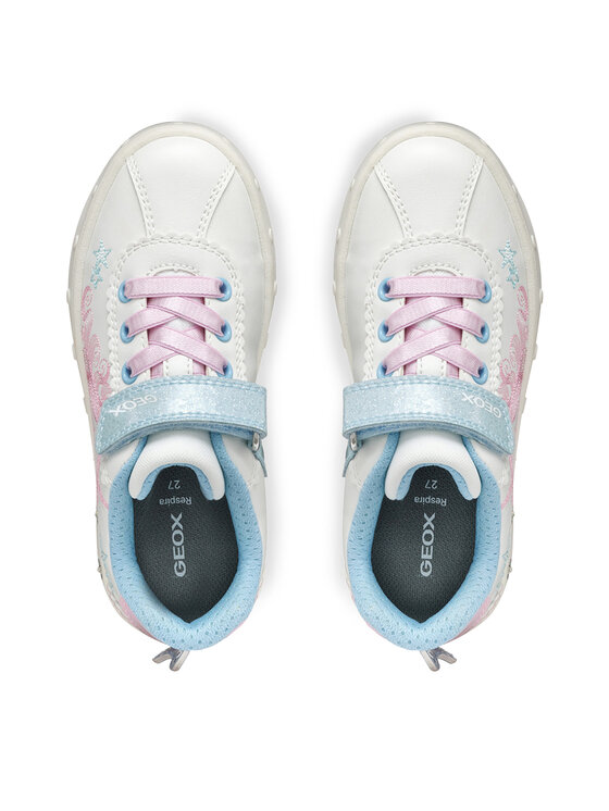 Geox Geox Sneakersy J558WA 0BCKC C0406 D Biały