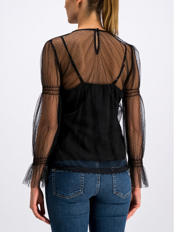Blusa CVA19009BL Nero Regular Fit