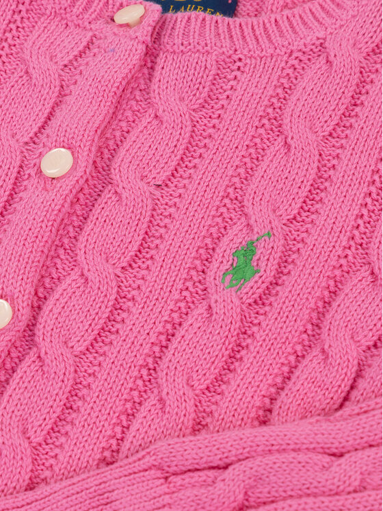 Polo Ralph Lauren Polo Ralph Lauren Sweater Peplum 313737911 Rózsaszín Regular Fit