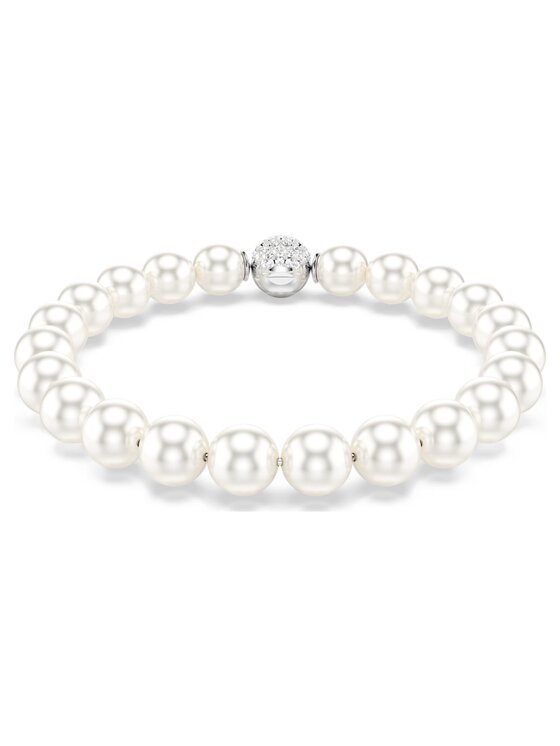 Swarovski Swarovski Bransoletka Matrix kryształowe perły 5747747 Srebrny