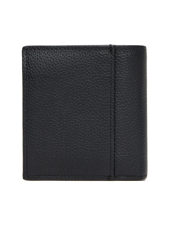 Calvin Klein Calvin Klein Didelė Vyriška Piniginė Foil Emboss Slim Trifold W Card LV04D1063G Juoda