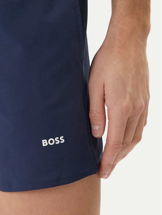 BOSS BOSS Pantaloni scurți pentru înot Tio 50491601 Bleumarin Regular Fit