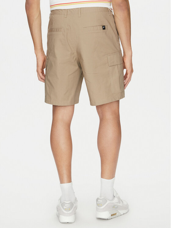 Nike Nike Šortky z materiálu FN3517 Hnědá Standard Fit