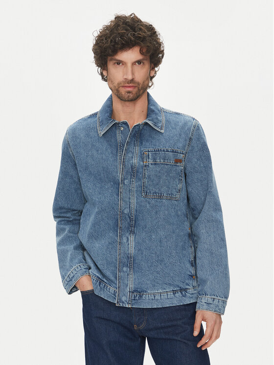 Liu Jo Liu Jo Jeansová bunda QA5300 D0257 78263 Tmavomodrá Regular Fit