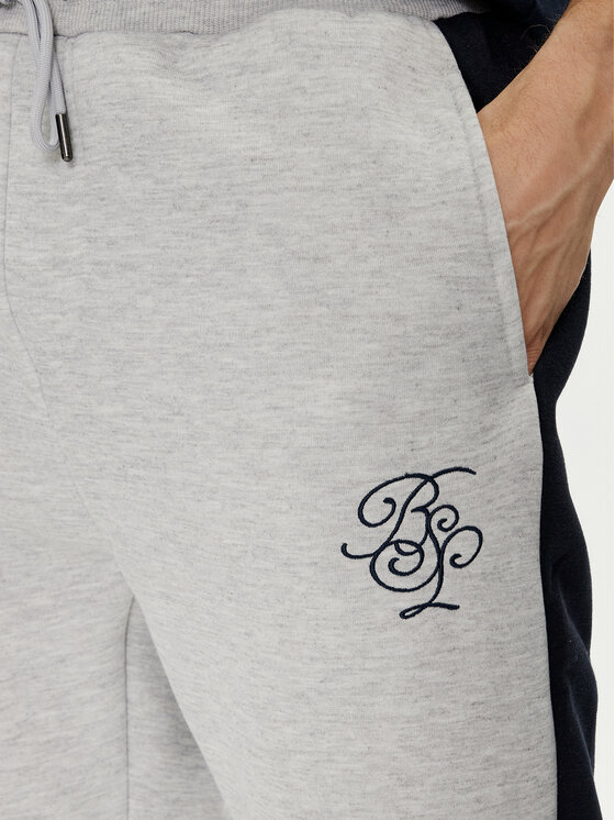 Brave Soul Brave Soul Долнище анцуг MJS-516ALSTON Сив Straight Fit