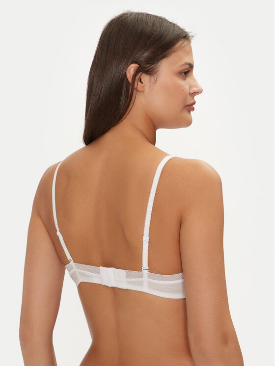 Gossard Gossard Biustonosz z fiszbiną Glossies Sheer Moulded 6271 Biały