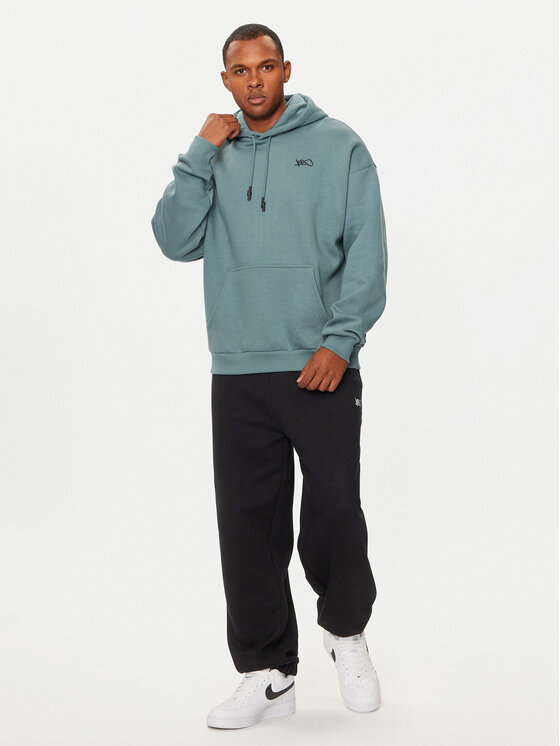 K1X K1X Majica dugih rukava Logo 60210135 Zelena Relaxed Fit