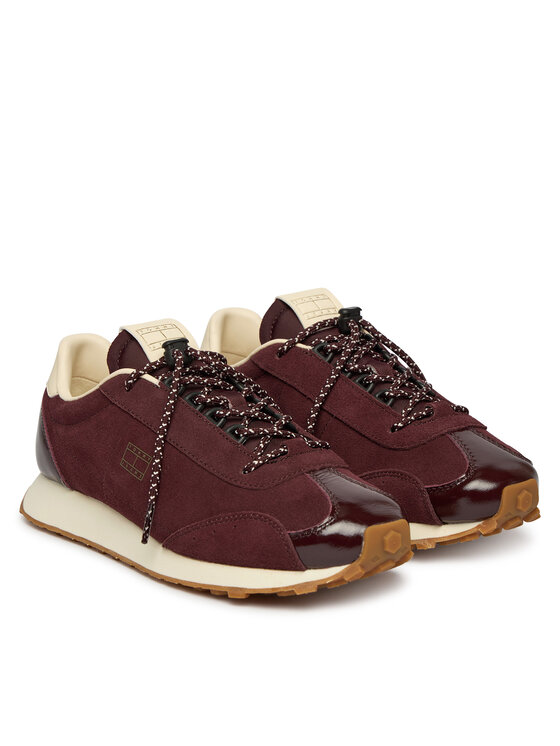 Tommy Jeans Tommy Jeans Sneakers Tjw Retro Archive Runner Suede EN0EN03125 Vișiniu