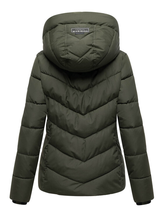 Marikoo Marikoo Kurtka zimowa Sahnemausii Zielony Regular Fit