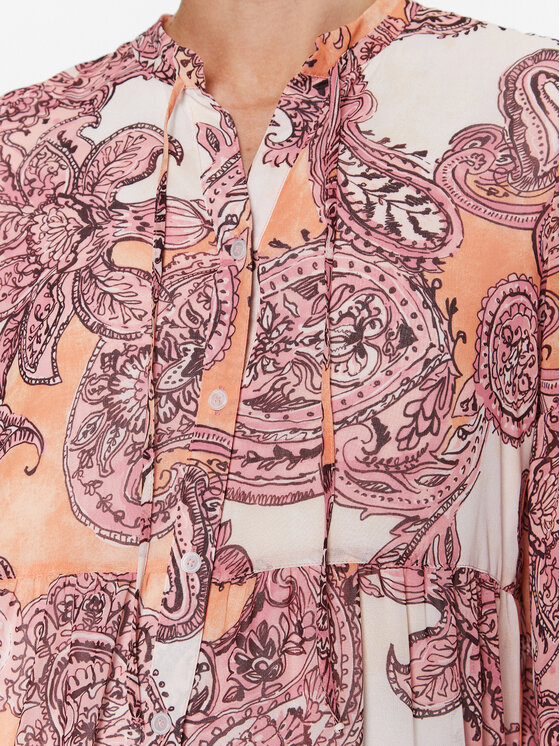 Marc Aurel Marc Aurel Vestito chemisier 6823 1011 24623 Multicolore Relaxed Fit