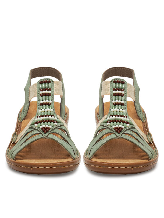 Rieker Rieker Sandalen 60851-52 Grün