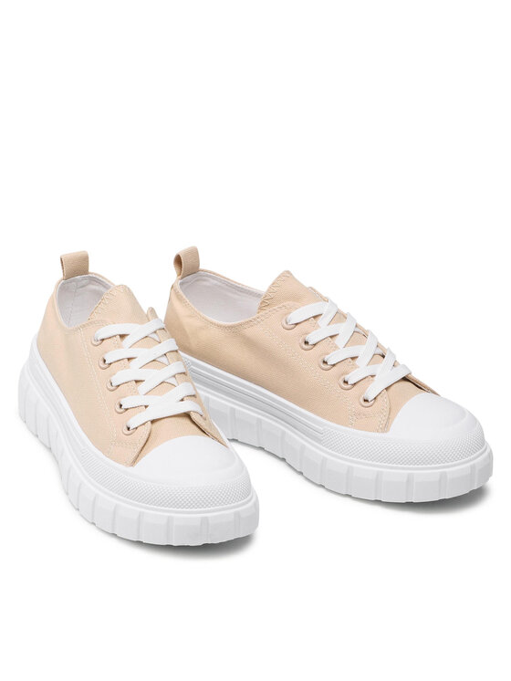 Jenny Fairy Jenny Fairy Sneakers aus Stoff WSS20542-01 Beige