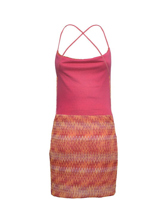 ACANFORA ACANFORA Sukienka wieczorowa SAA10335-ARA Pomarańczowy Regular Fit