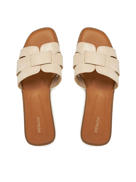 DeeZee DeeZee Pantoletten 2067-23 Beige
