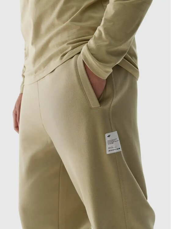 4F 4F Pantaloni da tuta 4FWAW24TTROM082-44S Verde Oversize