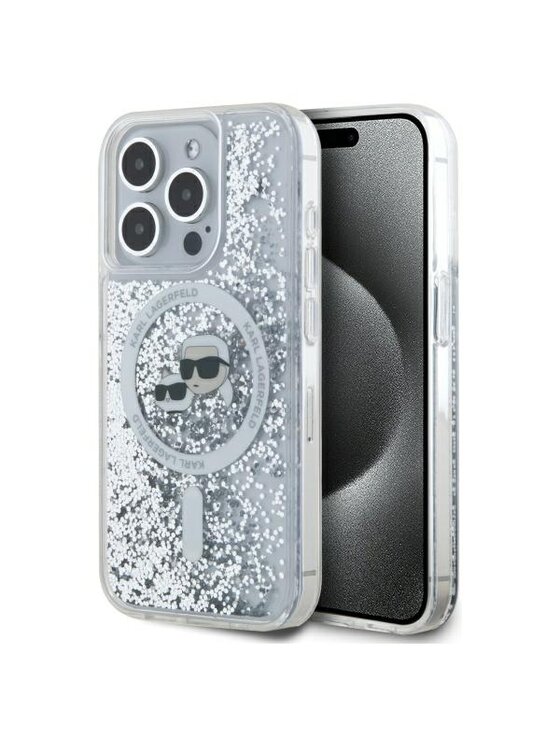 Etui na telefon KARL LAGERFELD, Bezbarwny, Apple iPhone 15 Pro Max