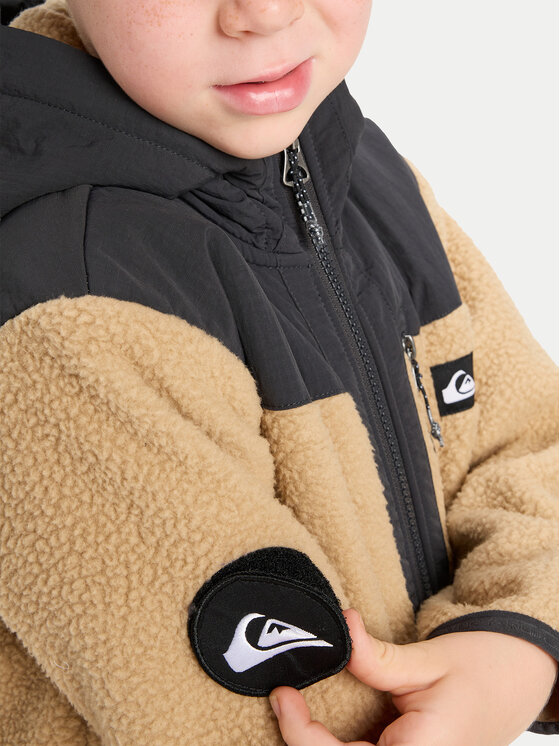 Quiksilver Quiksilver Prechodná bunda Back To S School EQKPF03012 Béžová Relaxed Fit