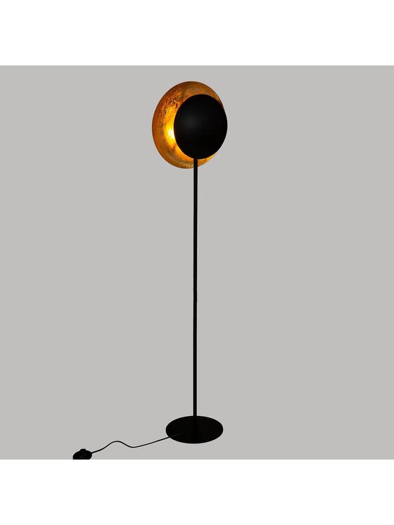 MIAhome MIAhome Lampa podłogowa Pavimentum Czarny