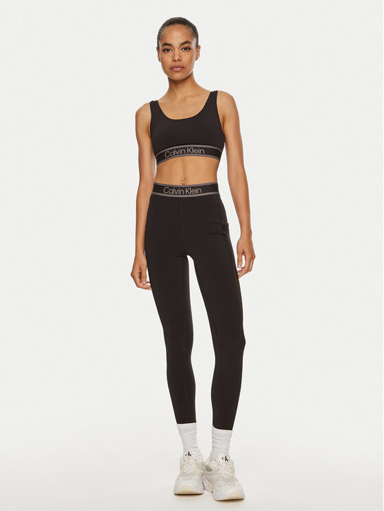 Calvin Klein Performance Calvin Klein Performance Legíny 00GWF4L608 Čierna Slim Fit
