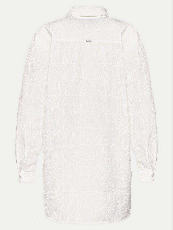Maaji Maaji Särk Larissa PT2075CLS004 Valge Relaxed Fit
