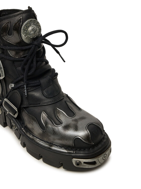 NEW ROCK NEW ROCK Bocanci M-288-S2 Negru