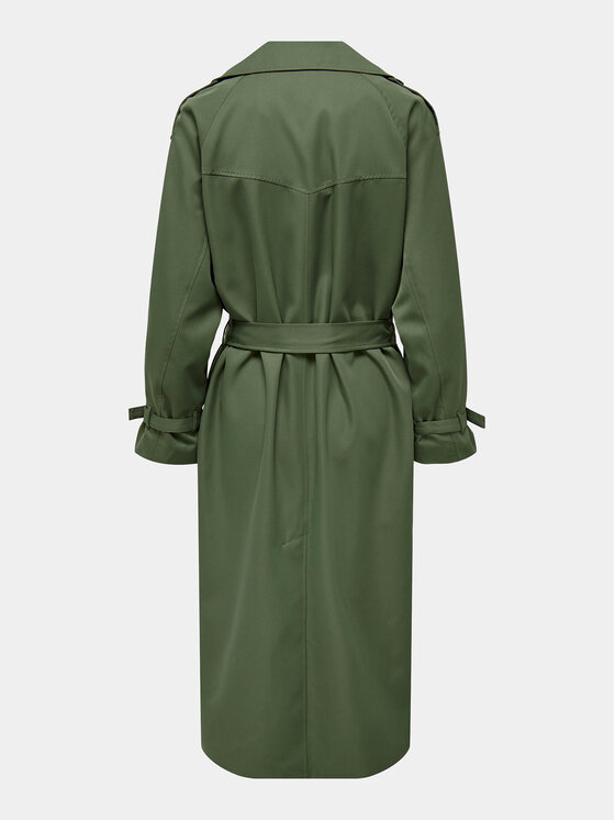 ONLY ONLY Trench Chloe 15242306 Zelena Regular Fit