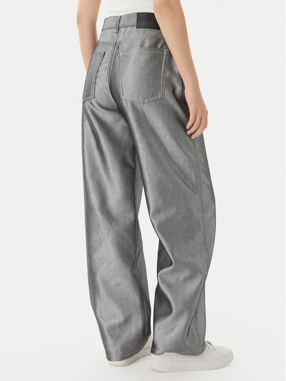Calvin Klein Jeans Calvin Klein Jeans Farmer LV047E718G Szürke Barrel Fit