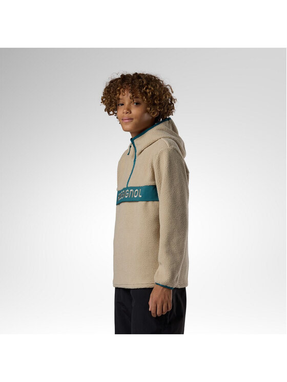 Rossignol Rossignol Polar Jr Alltrack Anorak Fleece Beżowy Regular Fit