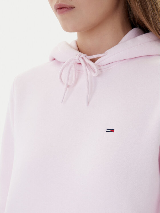 Tommy Jeans Tommy Jeans Суитшърт Flag DW0DW19958 Розов Regular Fit