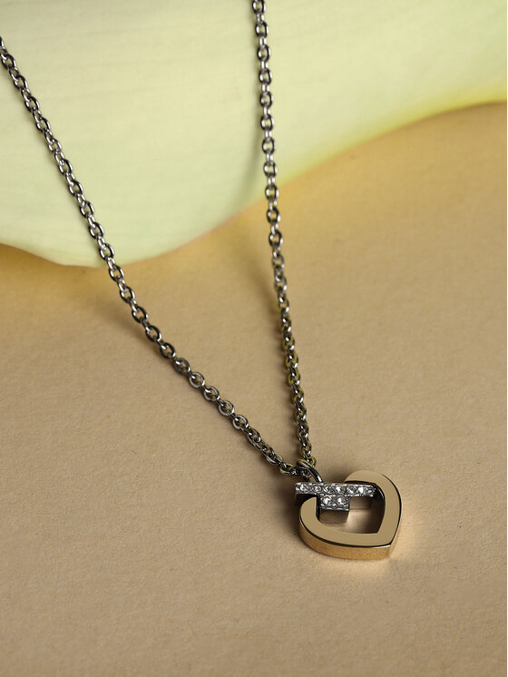 Trussardi Trussardi Naszyjnik TJAXC45 Srebrny