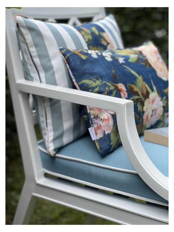 Sweet Living Sweet Living Poduszka Poduszka outdoor Mystery SL Collection Basic Niebieski