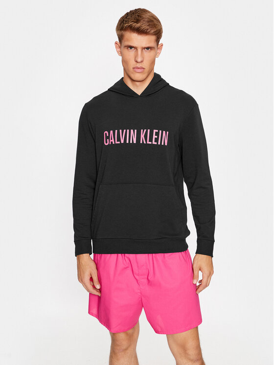 Férfi Pulóver Calvin Klein Underwear, Méret: XL, Fekete, 000NM1966E