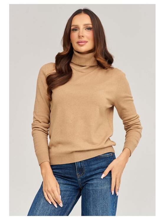 Makadamia Makadamia Golf C106 Beżowy Loose Fit