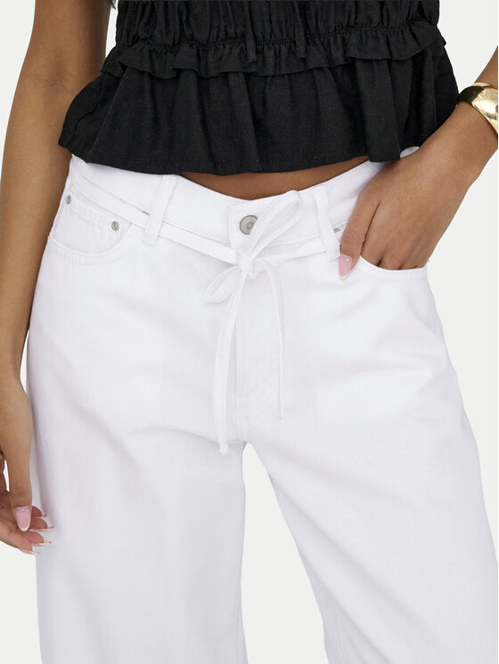 ONLY ONLY Jeans Gianna 15363227 Weiß Balloon Fit
