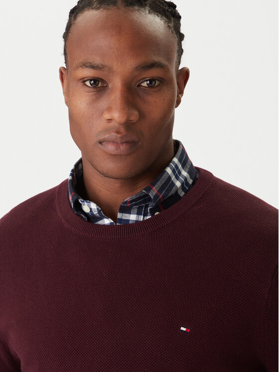 Tommy Hilfiger Tommy Hilfiger Πουλόβερ Essential MW0MW36347 Κόκκινο Regular Fit