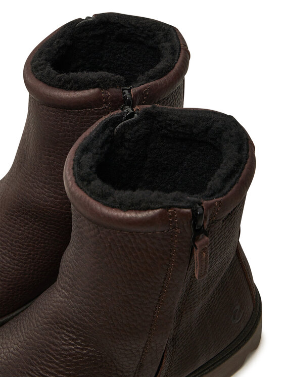 ECCO ECCO Polokozačky Grainer M 21480401178 Hnědá