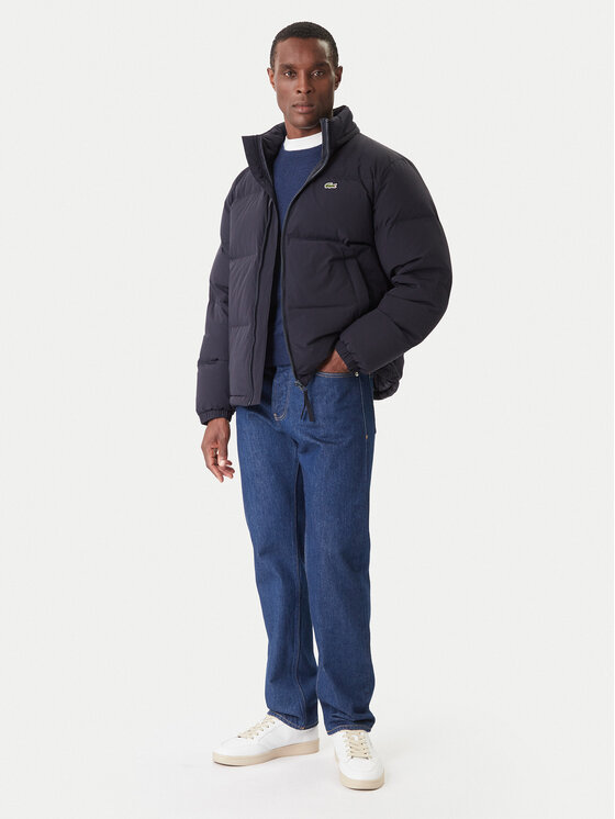 Lacoste Lacoste Kurtka puchowa BH5154 Granatowy Regular Fit