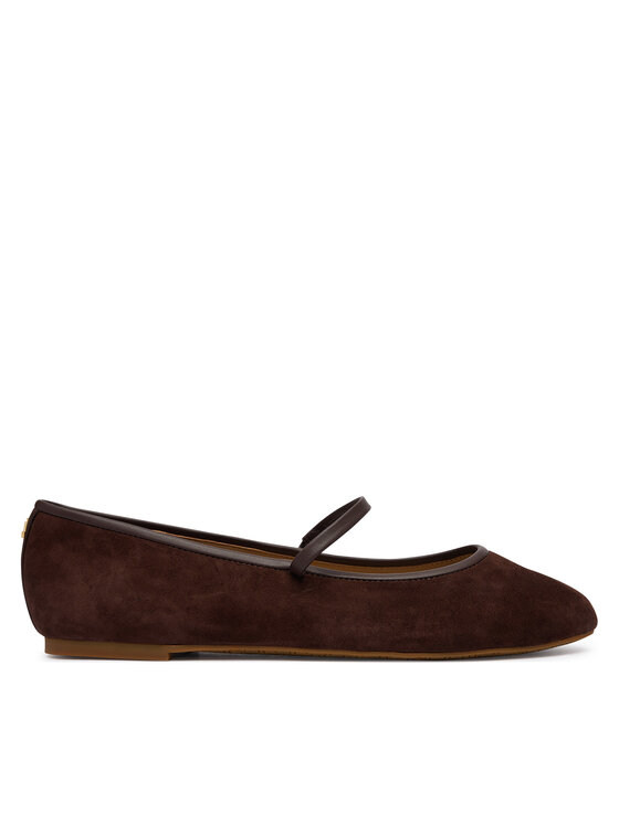 LAUREN RALPH LAUREN LAUREN RALPH LAUREN Baleriny Jayna Mj Fl 802P18425004 Brązowy