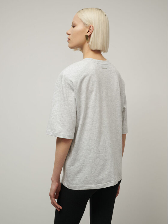 La Mania La Mania Blusa DRIFT Grigio Classic Fit