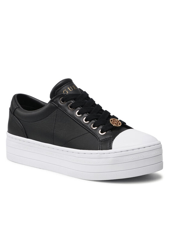 Guess Guess Sneakers Bells FL5BLS LEA12 Μαύρο