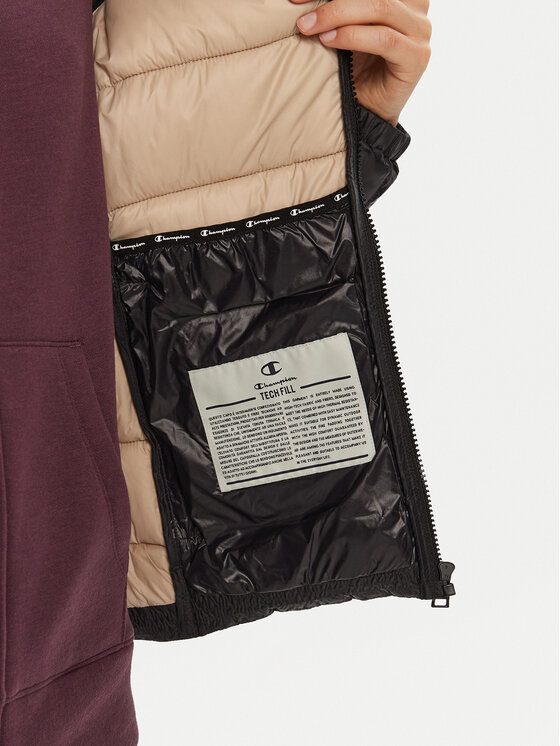 Champion Champion Μπουφάν χειμωνιάτικο 117568 Μαύρο Custom Fit