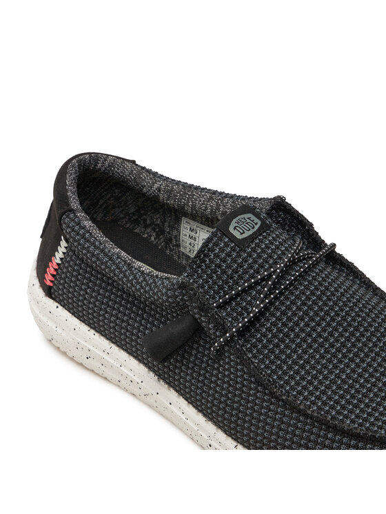 Hey Dude Hey Dude Мокасини Wally Sport Mesh 40403-066 Черен