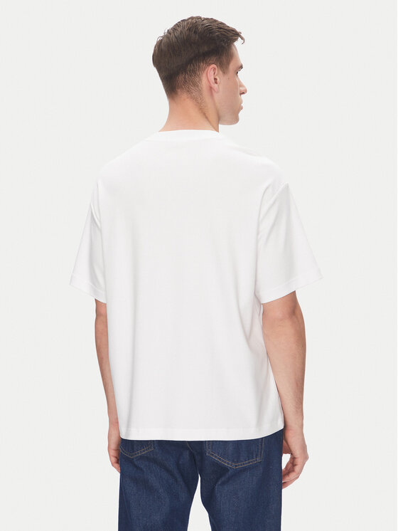 Calvin Klein Calvin Klein T-Shirt LV04LC206G Biały Relaxed Fit