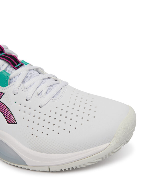 Asics Asics Încălțăminte pentru tenis Gel-Challenger 15 Clay 1041A508 Alb