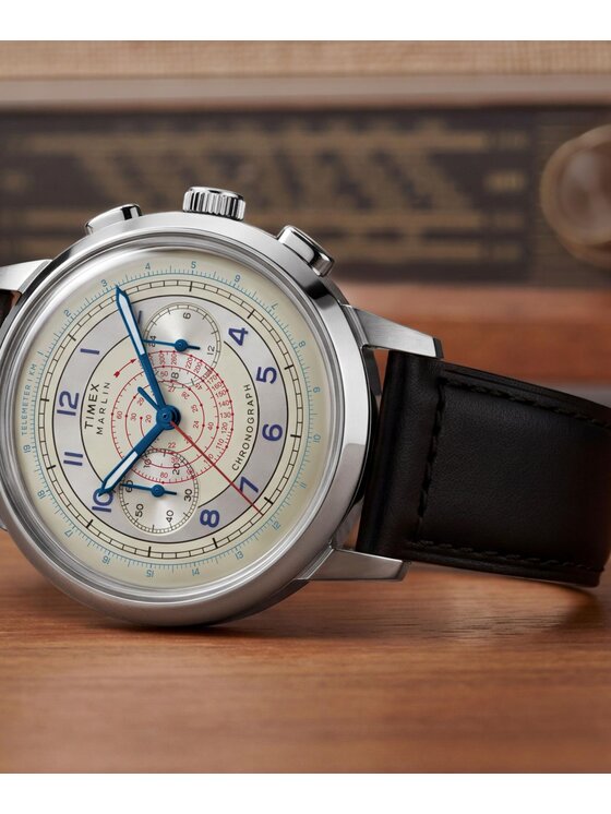 Timex Timex Zegarek TW6A01200 Czarny