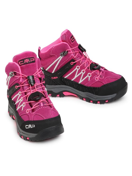 CMP CMP Trekkingi Kids Rigel Mid Wp 3Q12944 Różowy