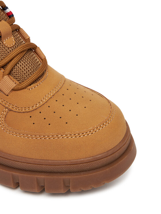 Tommy Hilfiger Tommy Hilfiger Gležnjarji T3X5-34129-1696 D Rjava