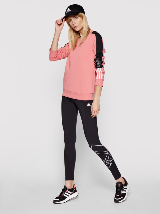 Leggings Essentials Logo GM5535 Nero Slim Fit