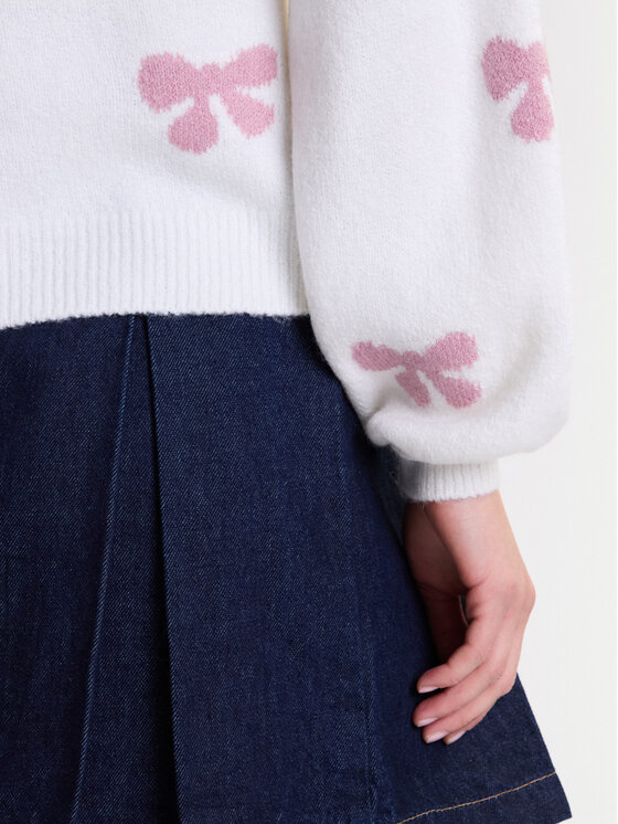 ONLY ONLY Pullover Bora 15360712 Weiß Regular Fit