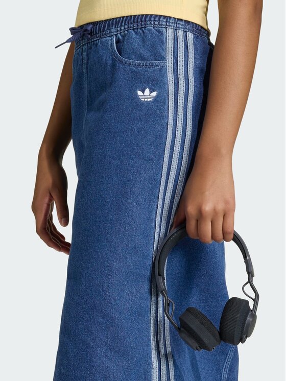 adidas adidas Spódnica jeansowa 159760 Błękitny Regular Fit